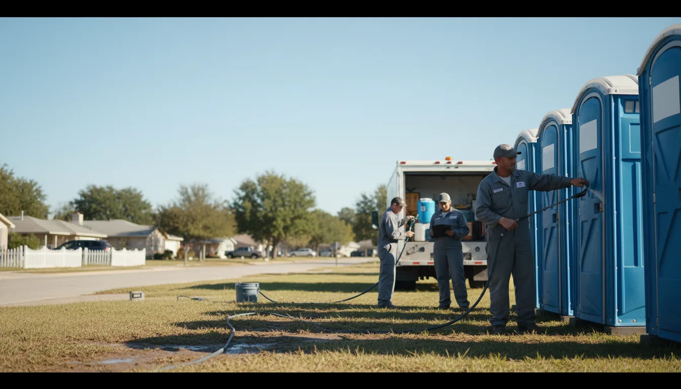 Long-Term Portable Toilet Rental in Lewisville, NC near me